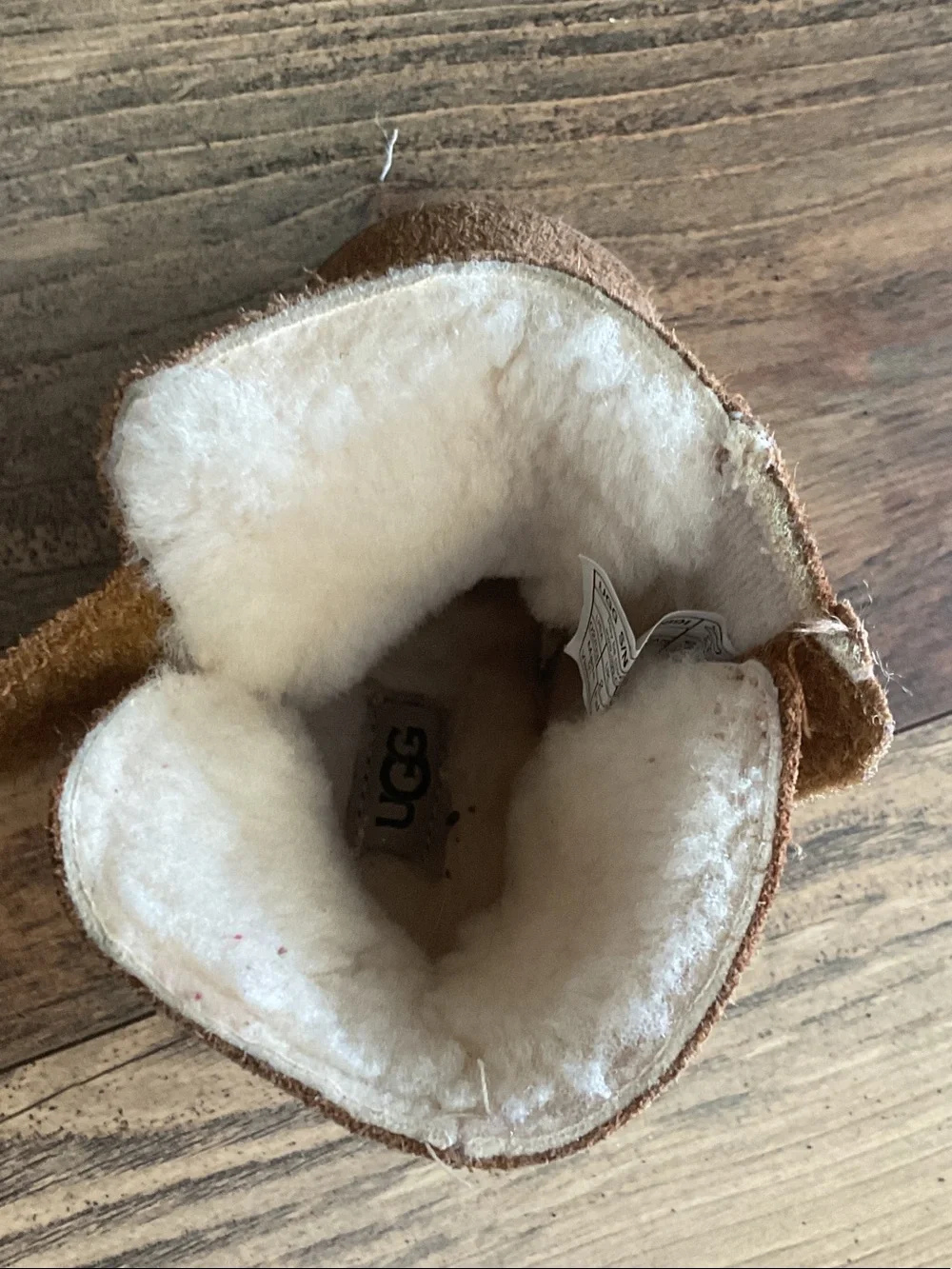 UGG Toddlers' Keelan Suede Shearling Sheepskin Boots 10960891